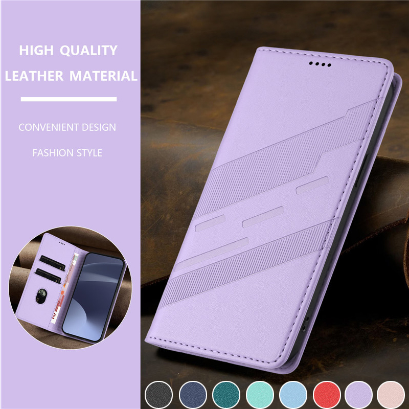 Luxury Bags Kl - Luksusowe etui z klapką Note15 Fundas