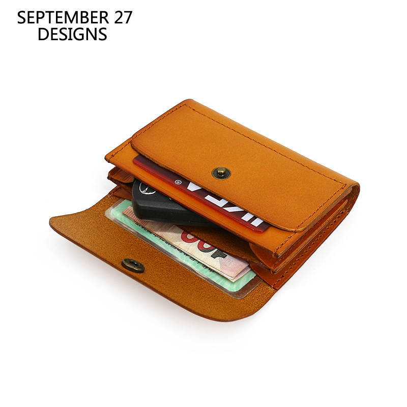 Luxury Bags Leather - Mini torebka męska z prawdziwej skóry,