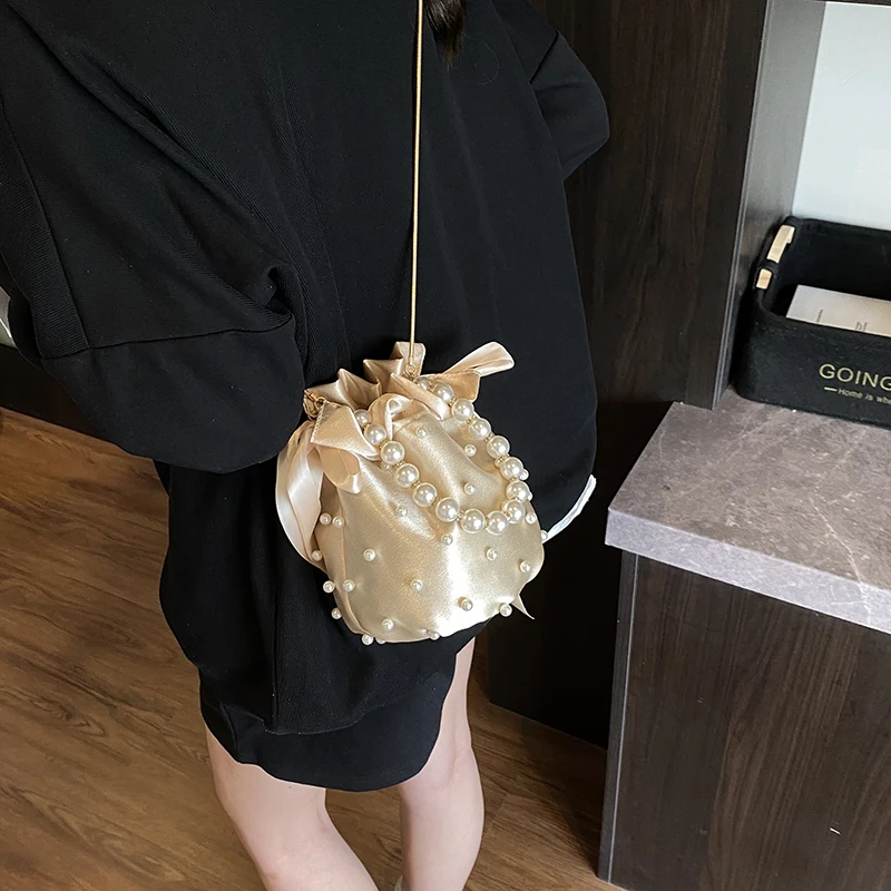 Luxury Bags On Sales - Modne torebki na ramię z koralikami