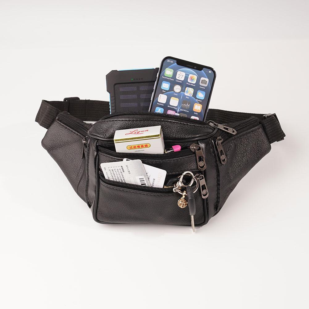 Saszetka na pas ze skóry PU, m – Luxury Bags Leather recenzja i cena